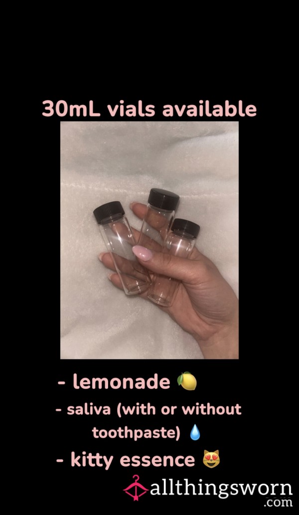 30mL Vials 🧪
