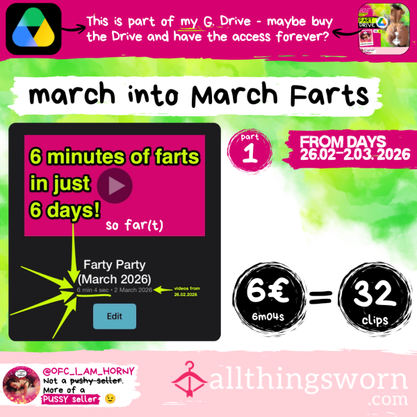 🎦💨 32 Fart Clips | 6 Min. Of Farty Party (part 1) | March 2026