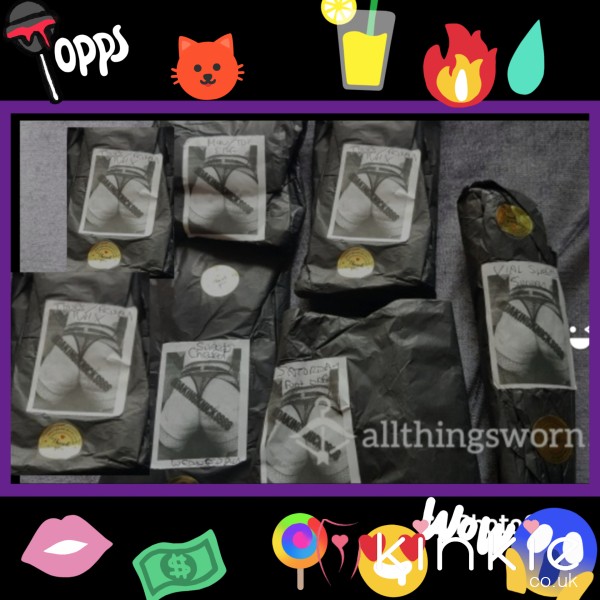 LOSERS💥LARGE 💥 1 🍭TREAT Per Day.. 7 DAYS. 🍪🧻👅🦶 💥ONLY ORDER IF YOU L🩷VE GROSS FETISH THINGS TO EAT💥