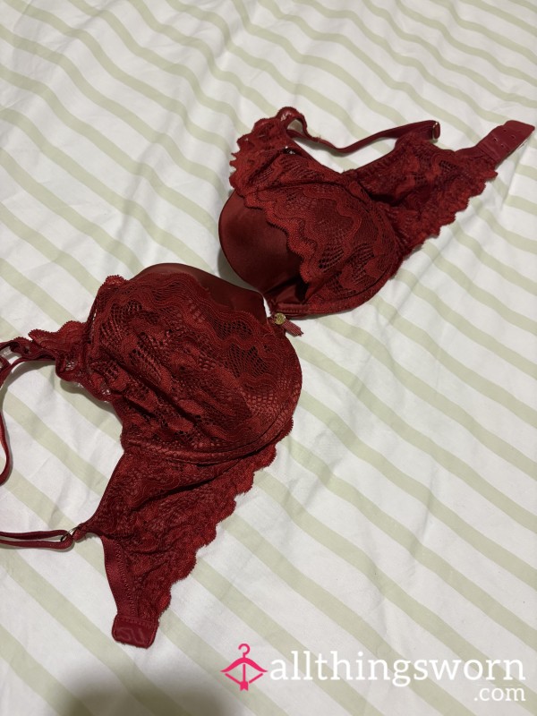 32E Red Bra