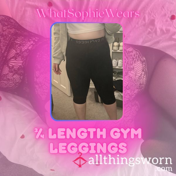 3/4 Length Gym Leggings