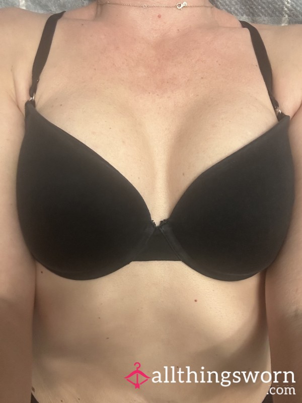34C Black Underwire Bra 🍒