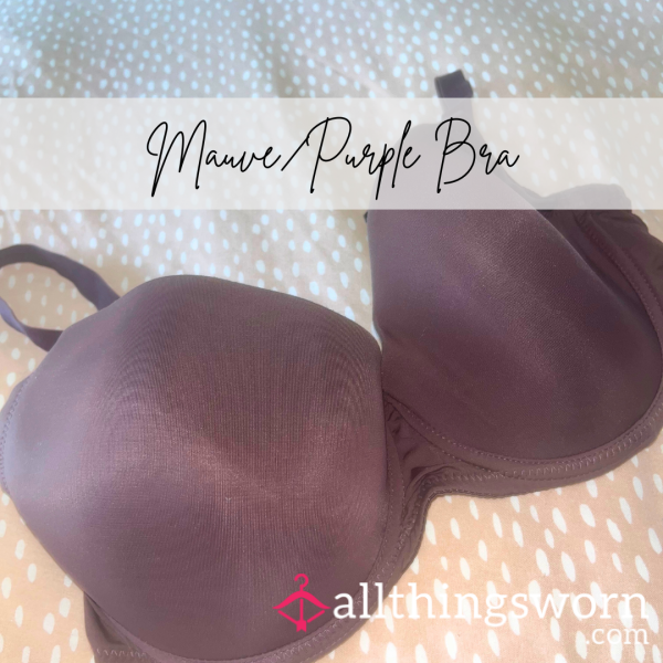 34DD Mauve/purple Bra