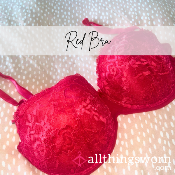 38DD Red Bra