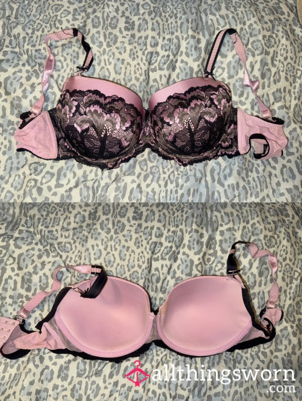 38DD S**y Black & Pink Balconette Bra🩷 Tracked Shipping Included