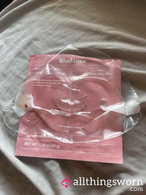 3hrs Worn Facemask