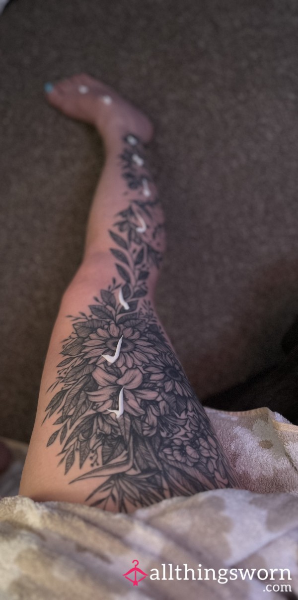 3min Leg Tattoo Moisturising