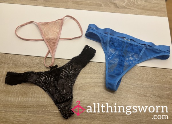 3x S**y Thongs