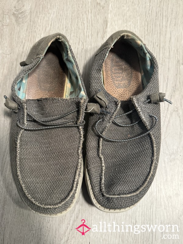 3yr Old Dirty HeyDudes