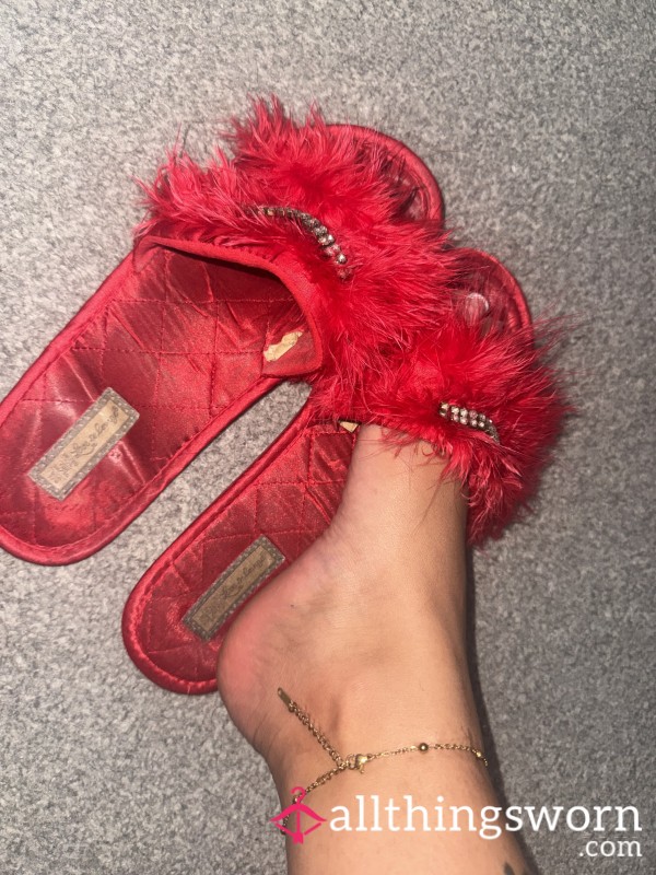 3yr Wear Feather Slippers