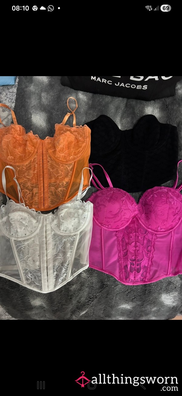 4 Corsets All For 30.00