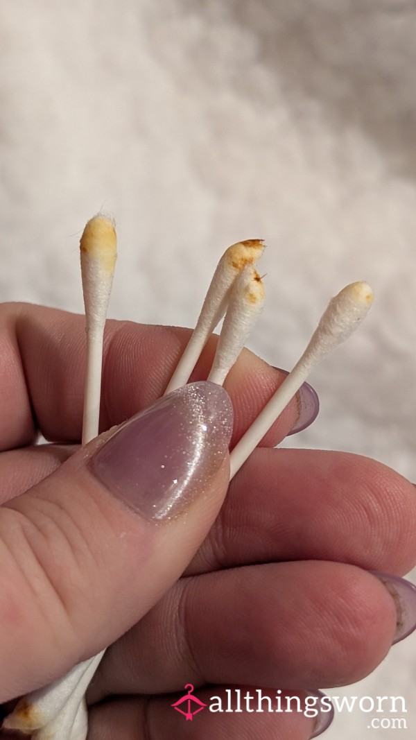 4 Cotton Buds Used On My Ears