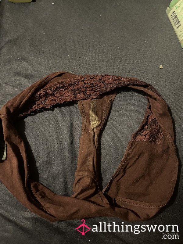 4 Day Worn C*m Panties 🤭🤭