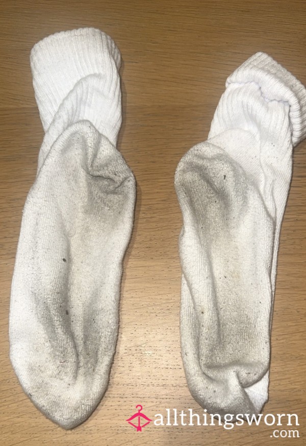 4 Day Worn Gym Socks - Dirty. Smelly, Outdoor Wear.