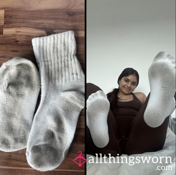 4 Day Worn Hamper Crew Socks 🫶🏼