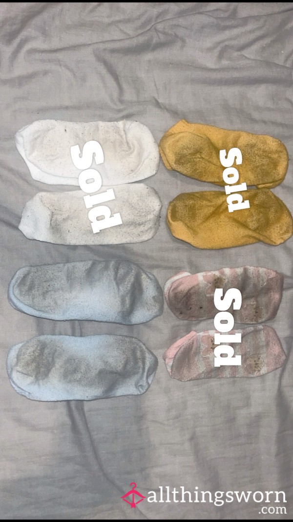4 Day Worn Smelly Ankle Socks