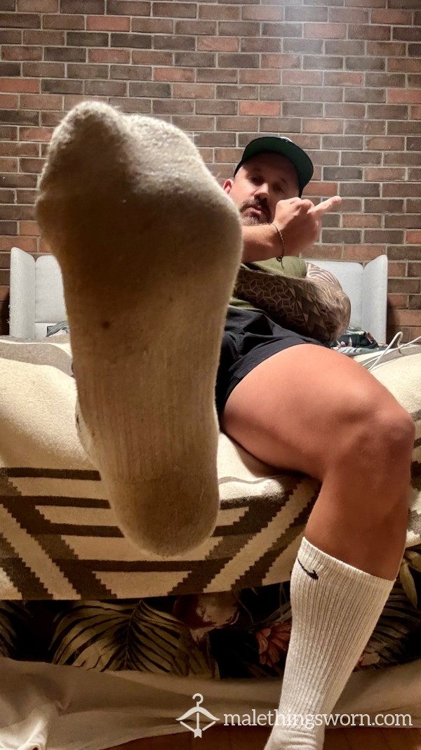 4 Days Worn Crew Socks - Gym And Run