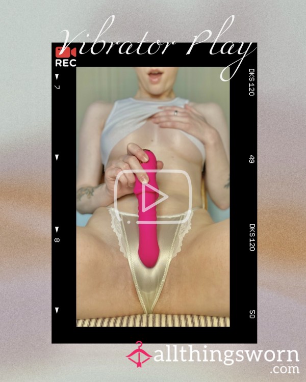 4 Min. Vibrator Play 🌸🍭🩷