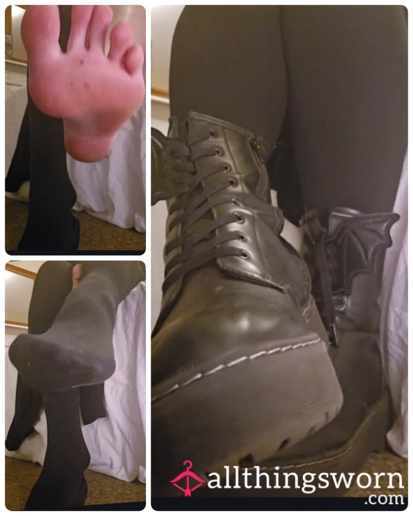 4 Minute Foot Worship Humiliation Video 😈🖤