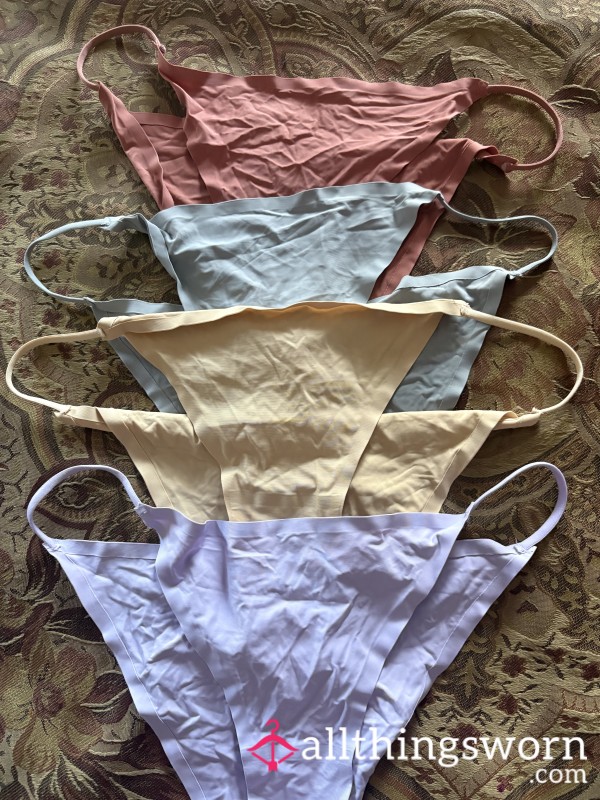 4 Pair Of Hamper Panties With Workout Add-on