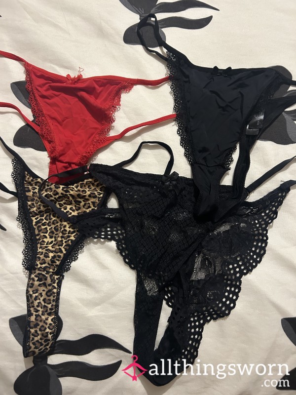 4 Pairs Of Thongs If More Than One Pair Is Wanted Please Message Me To Choose Which Ones Deal On Please Click On The Description