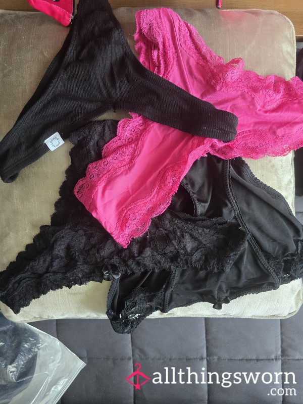 4 Pairs Various Panties
