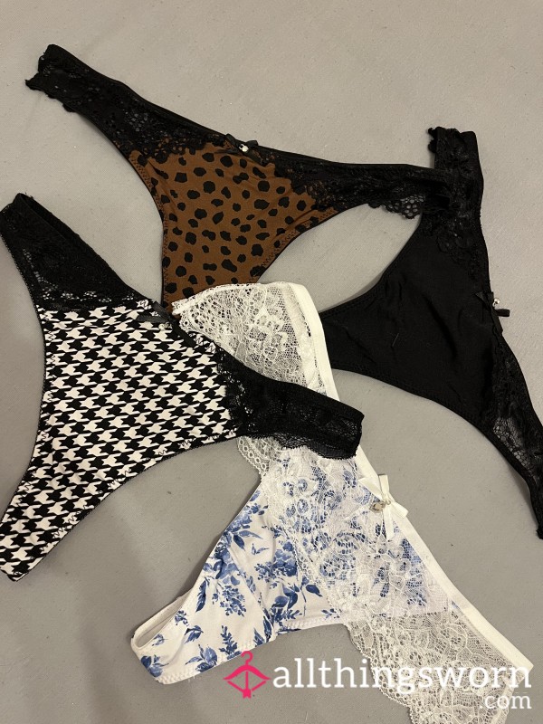 Worn Thongs - 24h Worn