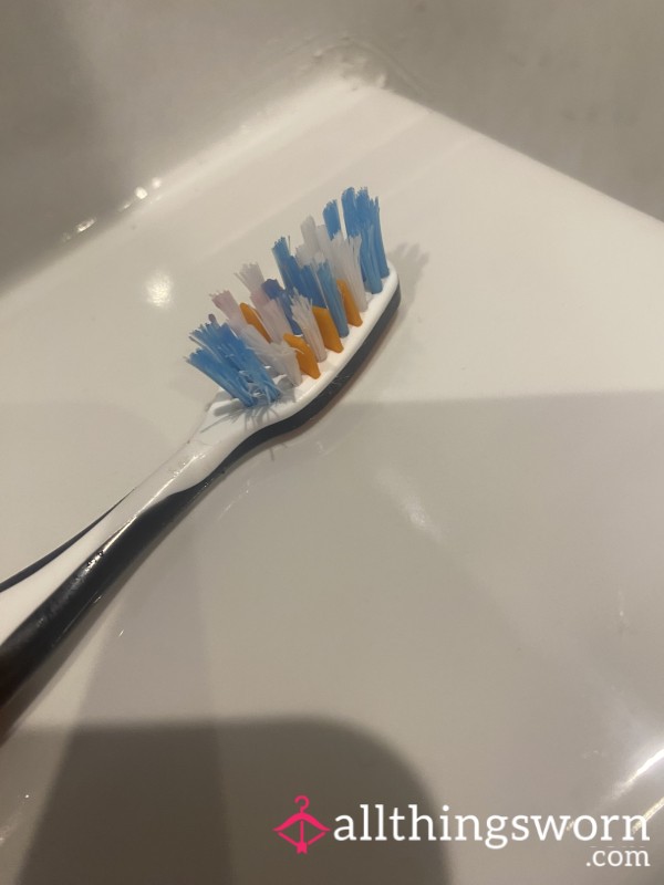 4 Week Old Toothbrush