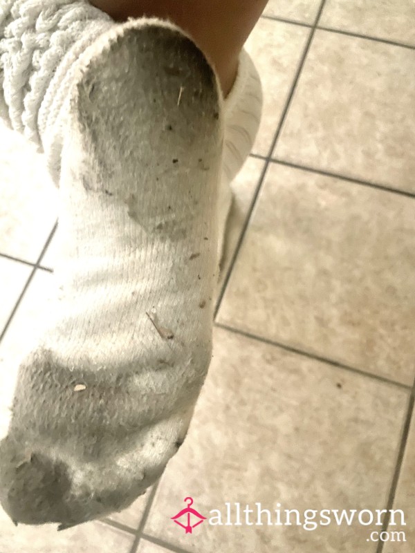 4 Weeks Worn Tube Socks During 115 Heat In Sneaker