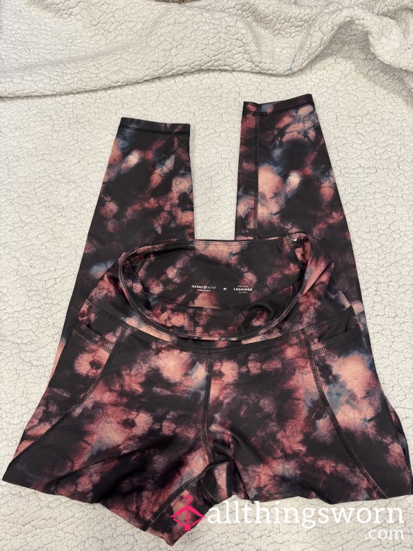 4 Year Old Gym Leggings With Wear