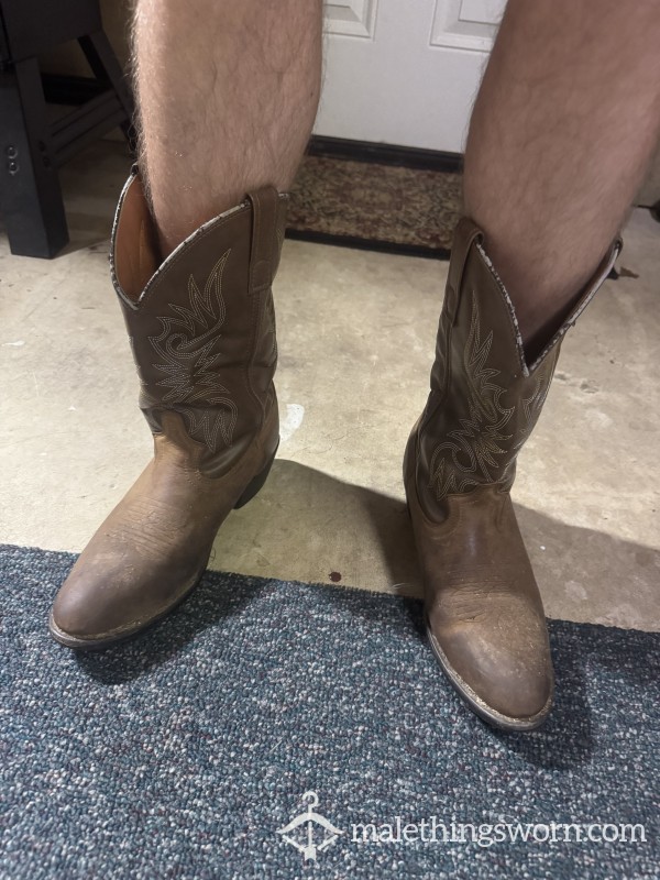 4 Year Worn Cowboy Boots