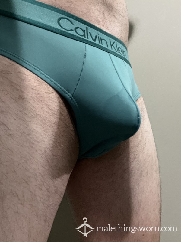 $40 - C*m Rag CK Briefs With 4 Full C*m Loads!