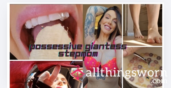 40 Minute Possessive Stepmom Giantess Vid