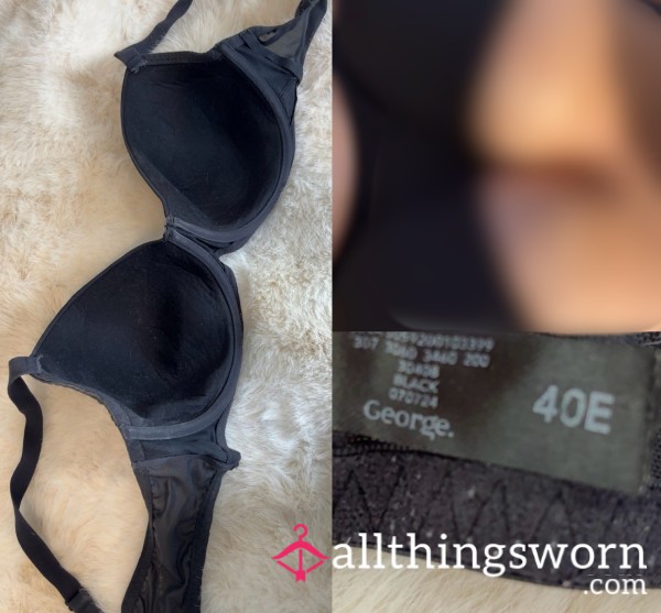 40E Everyday Black Bra 🥵