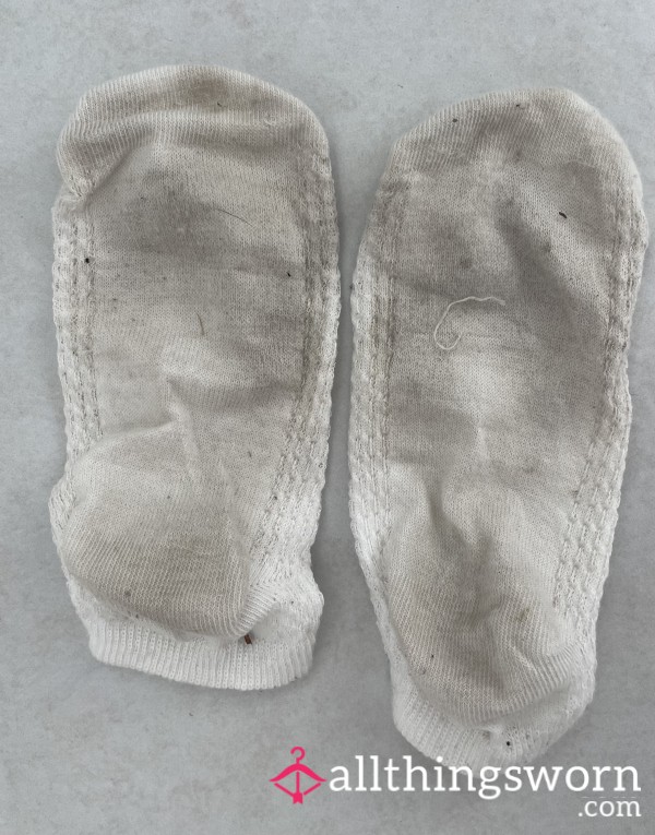 48 Hour Wear White Trainer Socks