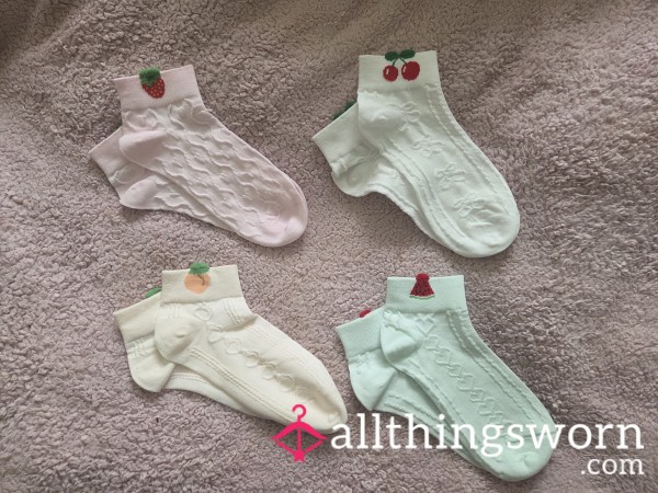 48 Hour Worn Cute Socks