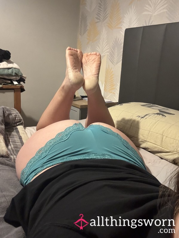 48 Hour Worn Green Brazilian Pants