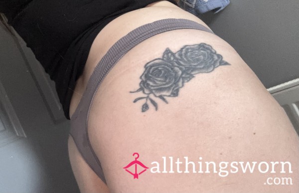 48 Hour Worn Ribbed Thong