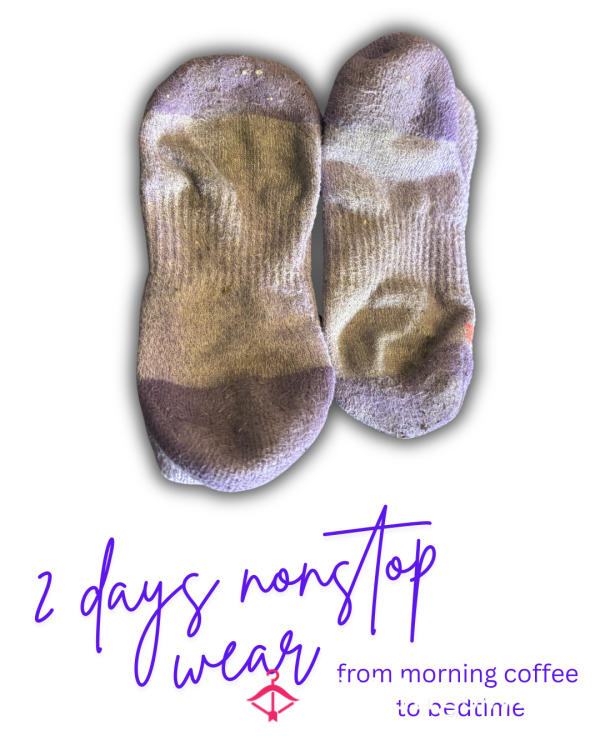 48 Hour Worn Socks 👣 Nonstop Daily Wear (No Breaks)
