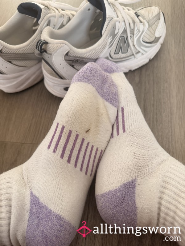 🔥 48-Hour Worn Sweaty Socks – Goddess Worn, Intense Heat, Pure Scent 🔥