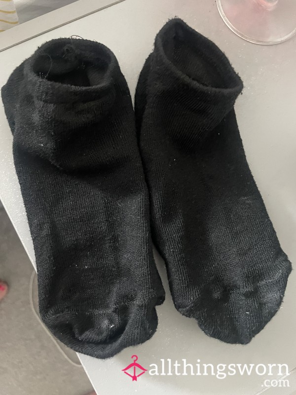 48 Hour Worn Trainer Socks
