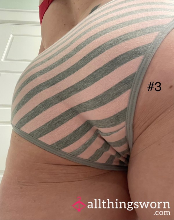 48 Hours Minimum Panty Wear, $30 CAD, $5 Extra Day/c*m, Workout
