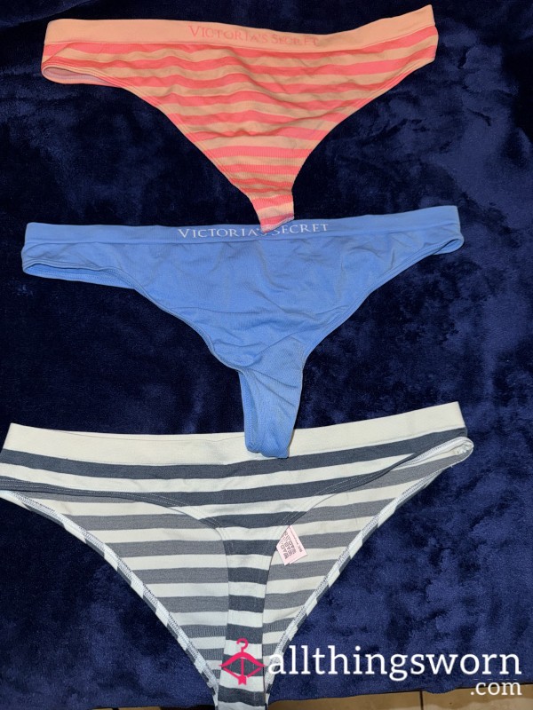 48hrs Hot & Sweaty Victoria Secret Thong Free US Shipping