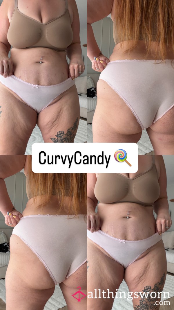 🌸 48 Hours Worn Pink Panties 🌸