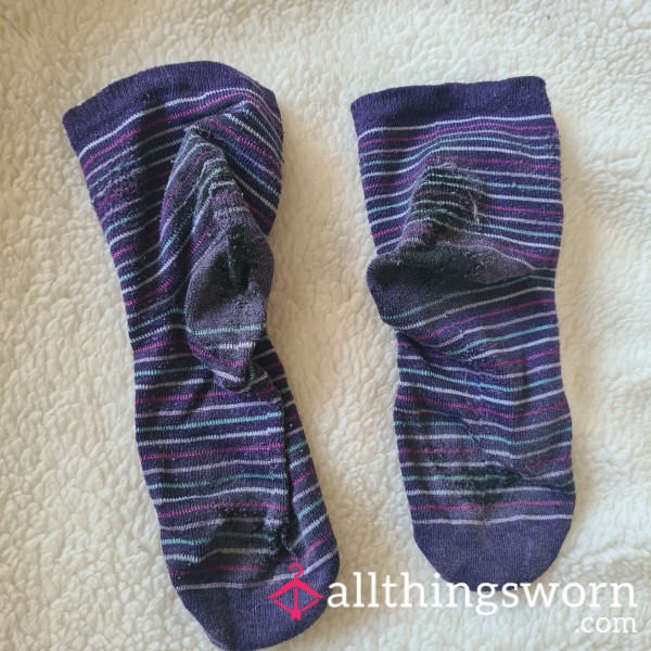 48H Wear Of Soled Socks. Size 41-42