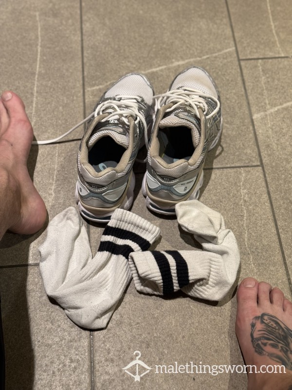48h Worn Gym Socks - Captured Right After The Burn