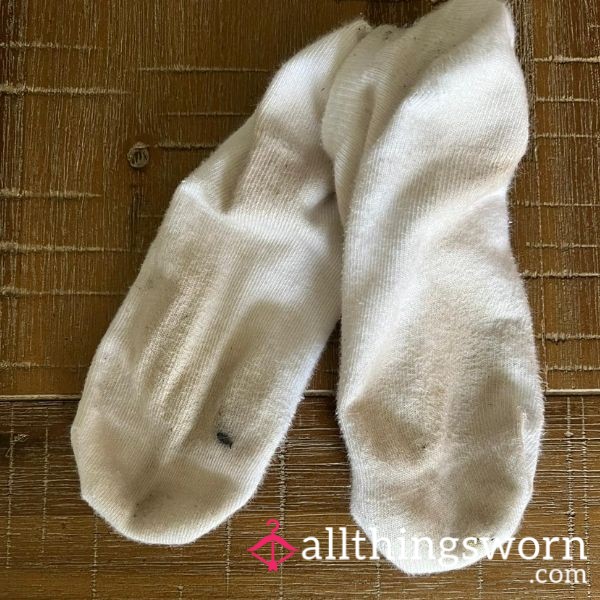 48H Worn Socks – Heavy Sweat, Strong Real-Life Scent 👟💉