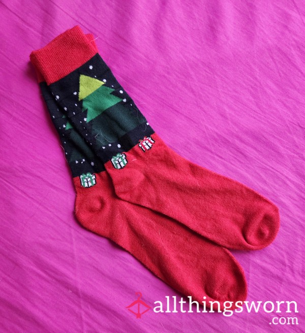 48hr Wear Christmas Tree Socks
