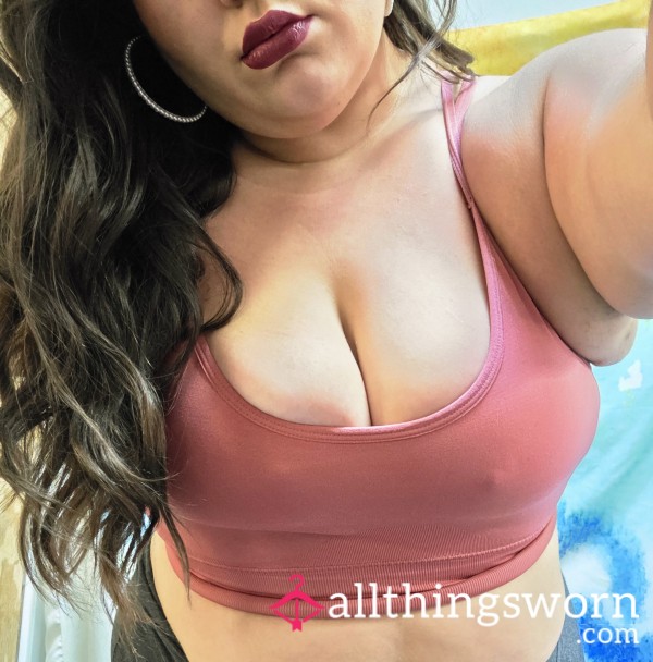 48hr Wear Dusty Rose Sports Bra