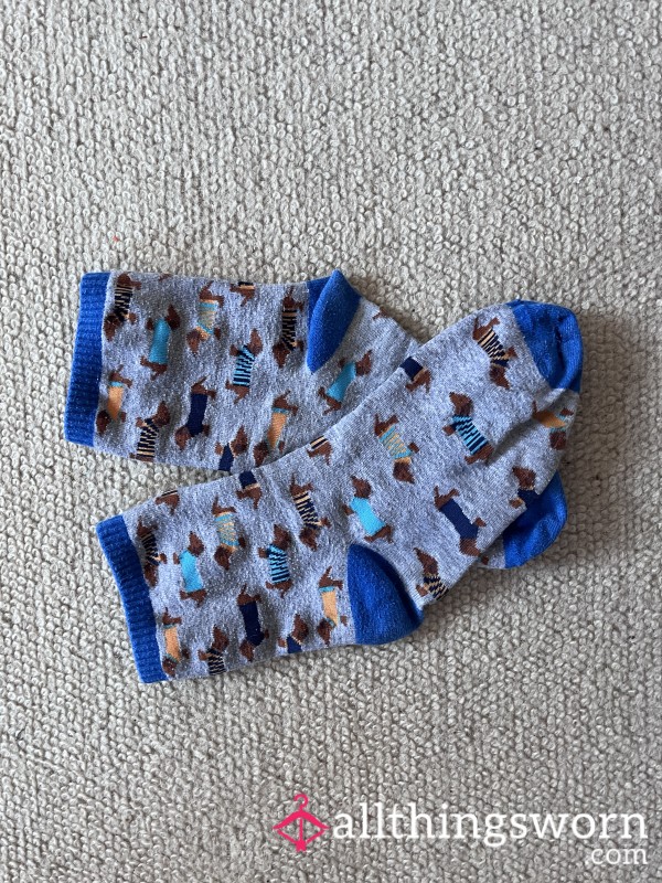 48hr Wear In Fluffy Boots - Sweaty Socks